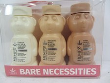 HEMPZ BARE NECESSITIES 3 DIFFERENT SCENTS BODY MOISTURIZER LOTION
