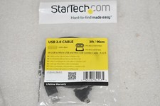 STARTECH.COM USBHAUBMB3 USB 2.0 CABLE 3' USB TO MICROUSB  MINI USB COMBO CABLE