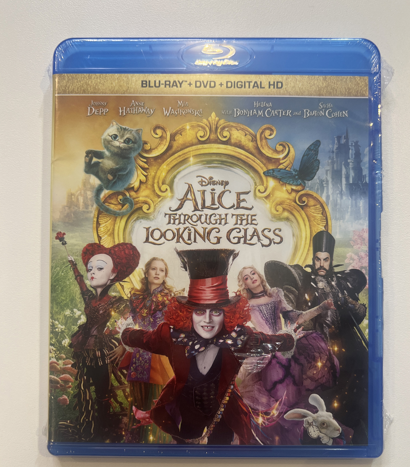 Alice Through the Looking Glass (Blu-ray + DVD + DIGITAL HD 2016