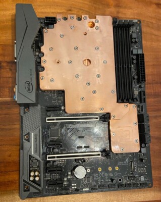 ASRock Z370 Killer Sli Custom CPU VRM NB Wasserkühlung