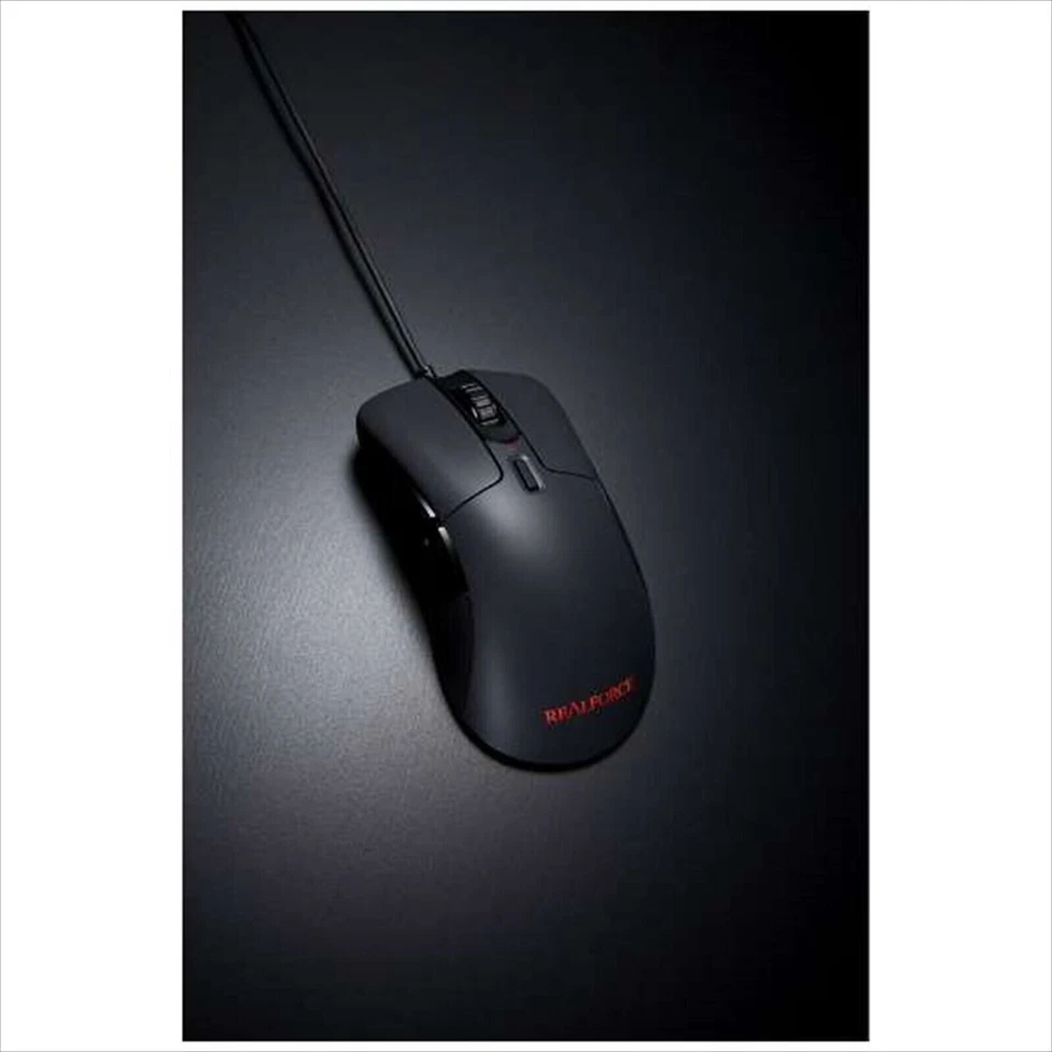 RFM02U21 Topre REALFORCE MOUSE USB PC Gaming Mouse Wire LED Light Gray New - Image 4 of 4