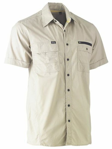Bisley Flex & Move Utility Work Shirt - Short Sleeve (BS1144)