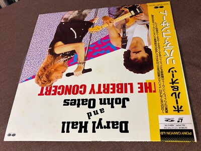 ミュージック Hall & Oates LIBERTY CONCERT LD DARYL HALL &JOHN OATES Laserdisc The Liberty Concert 1985