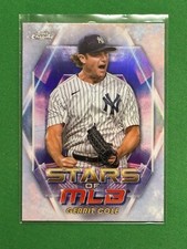 2023 Topps Series 1 Baseball Gerrit Cole #SMLBC-30 Stars of the MLB Chrome