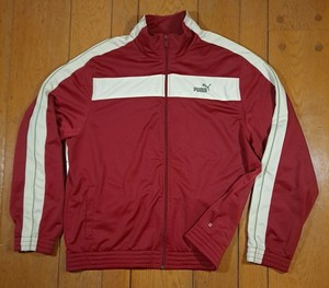 burgundy puma jacket