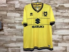 MK DONS 2019 2020 Third Football Shirt Soccer Jersey Errea Sz L
