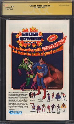 Crisis on Infinite Earths #7 CGC9.0 アメコミ CRISIS on INFINITE EARTHS 7, VF/NM (9.0) DEATH of SUPERGIRL