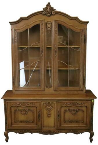Antique French Sideboard Foyer Cabinet Louis XV Carved Tiger Antique French Sideboard Foyer Cabinet Louis XV Carved Tiger