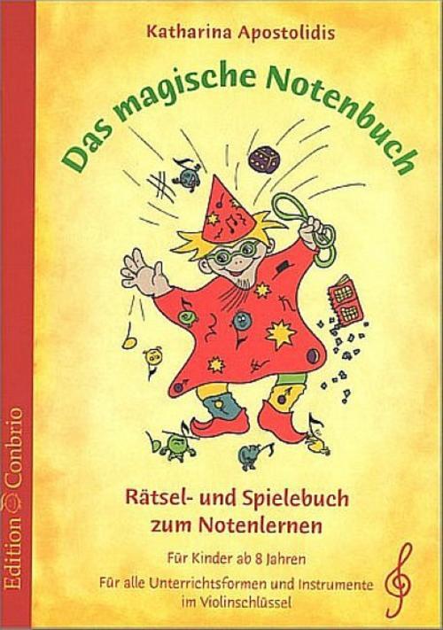 Das Magische Notenbuch - Violinschluessel Katharina Apostolidis
