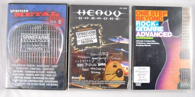 3 x DVD Paket - Metal Mitspielen Mitsingen - Gitarre, Bass - Bandoke Rock Guitar