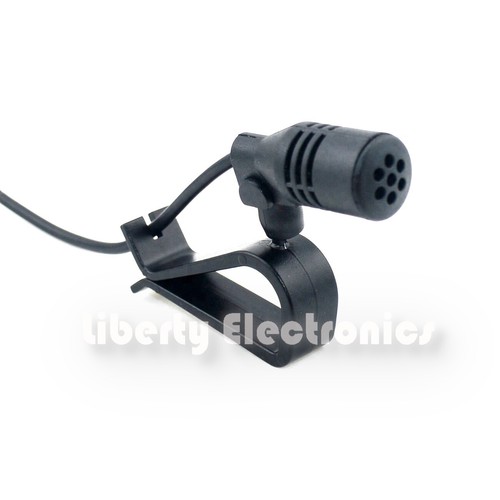 Microphone Jack 2.5mm Pour Autoradio - Compatible Sony Pioneer JVC Alpine Bluetooth - Universel, Noir
