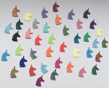 Tiny Unicorn Confetti Punchies - Assorted Colours in sets of 150
