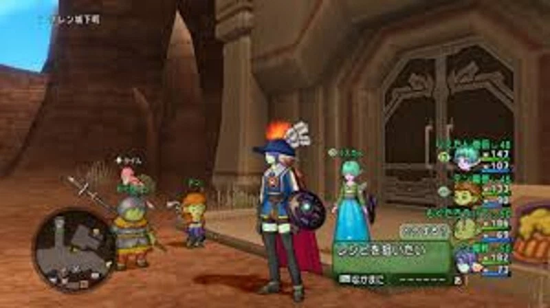 Wii U DRAGON QUEST X Online Role-playing Video game software Japanese ver. USED - Image 4 of 4