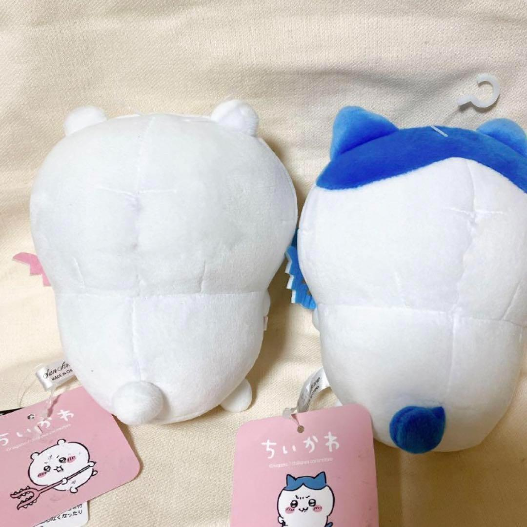 Chiikawa Hachiware Potetama Plush Doll Sasumata 17cm Set of 2
