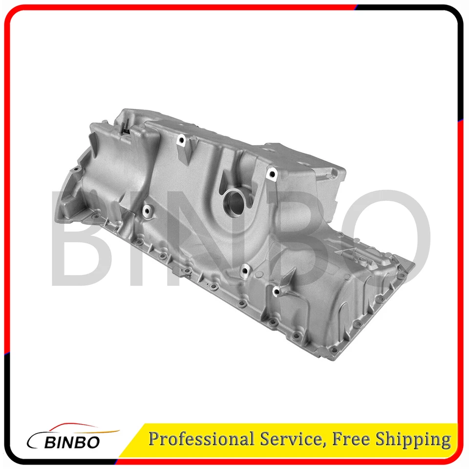 1x cárter de aceite para BMW E46 325Ci 325i 325xi 330i 330xi 2001-2006 X3 E83 L6 2,5 L 3,0 L Foto 4 de 4