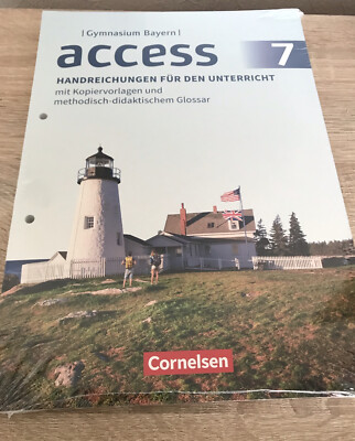 Access 7 Bayern. Handreichungen zum Schülerbuch Schulbuch . Lösungen.