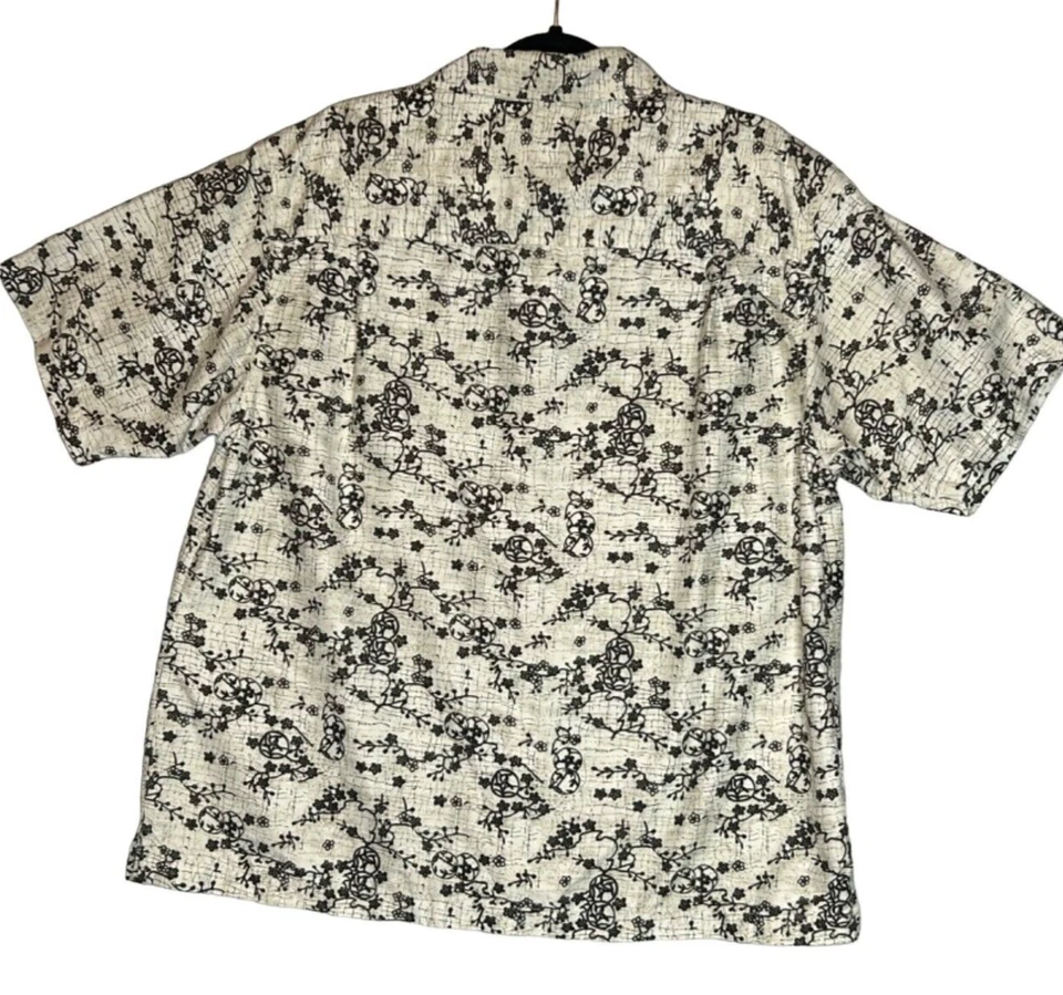 Рубашка на пуговицах мужская Canyon River синяя с коротким рукавом размер большие ветви - Изображение 4 из 4