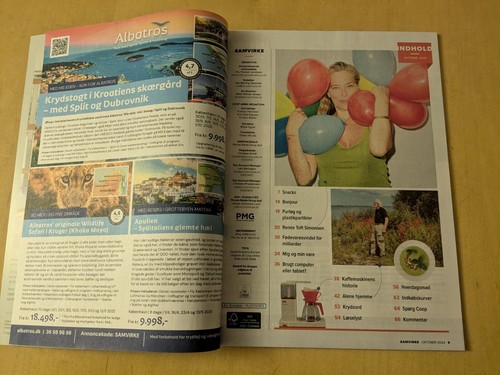 RENEE TOFT SIMONSEN Renée SAMVIRKE Danish Magazine 2024 J578 - Picture 2 of 7