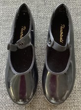 Theatricals Girl's Tap Shoes Size 13.5 M Black
