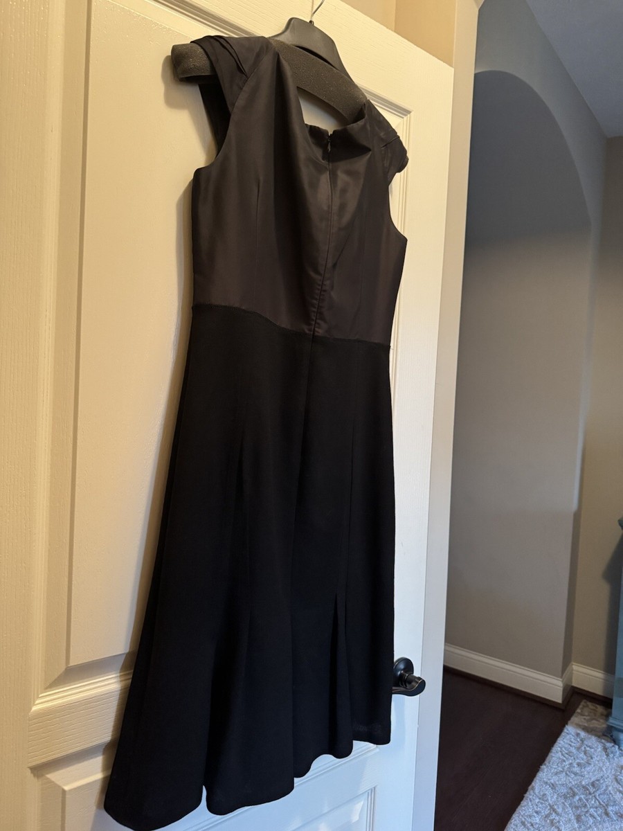 Lida Baday Sleeveless Cocktail Shift Dress - size 10 Silk and Wool | eBay