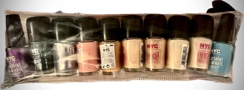 NYC Assorted Nail Polish pack of 10