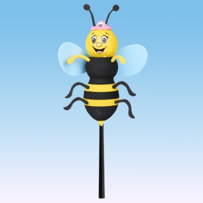 Tenna Tops Queen Bee Car Decor Antenna Topper Auto Accessory (New) 