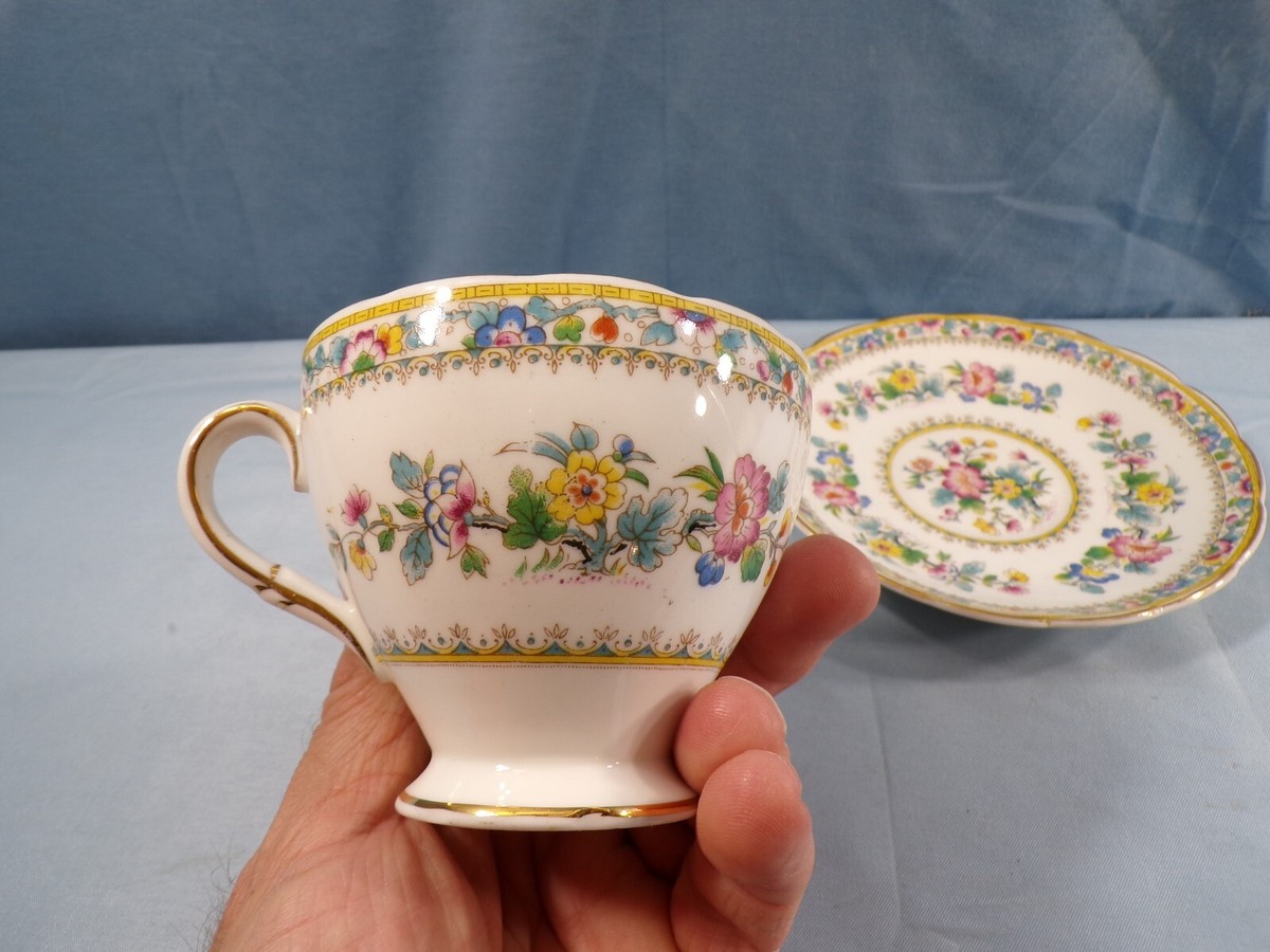 Foley フォリー MingRose カップ&ソーサー&プレート Foley China Bone China Cup & Saucer Set - Ming Rose INV150