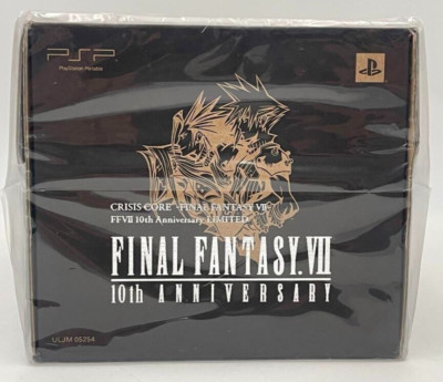 PSP Console Software Crisis Core Final Fantasy VII 10th