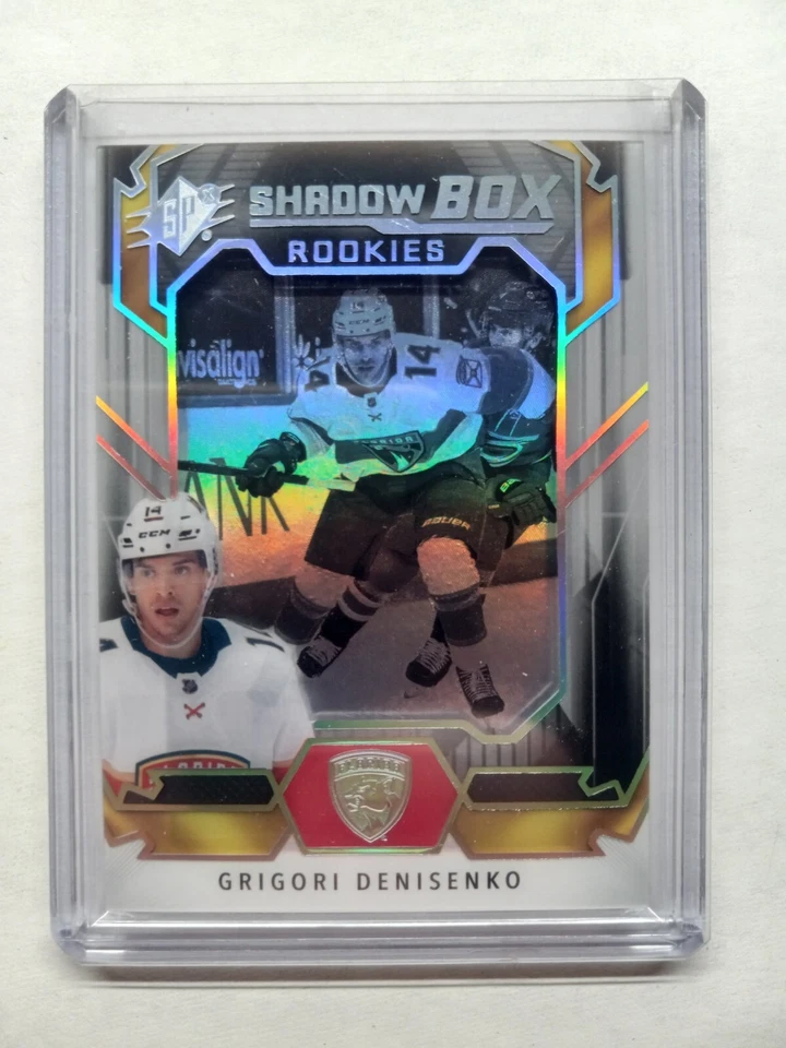 2021-22 SPx Shadow Box Rookies #SB-8 Grigori Denisenko Rookie - Image 3 of 3