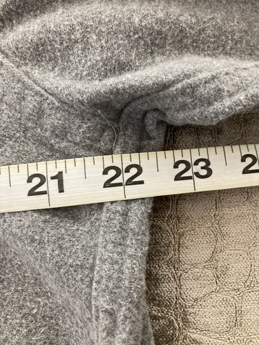 Vtg LL Bean Chamois Cloth Flannel Button Shirt Men’s 15 Tall MT Gray Made in USA - 第 6/7 張圖片