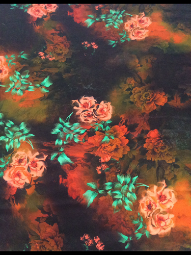 Hardy'sTextile100%Silk Satin Digital Print DIY Scarf Skirt Shirt Top Dress GSM69 - Picture 7 of 21