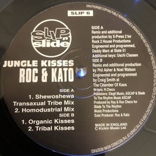 Roc & Kato, Jungle Kisses, 2x 12” DJ Ep, VG, Slip N Slide Records 90s HOUSE Rare