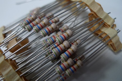 Resistor Metal Film Philips 5% X5 Off Original Vintage Resistors Drop Down Menu - Picture 371 of 657