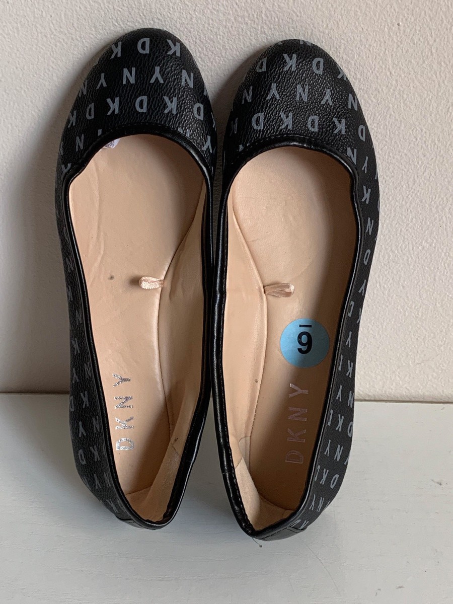 donna karan ballet flats