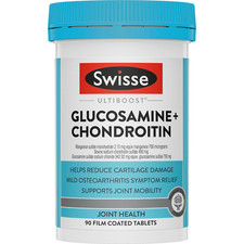 Swisse UltiBoost Glucosamine + Chondroitin 90...