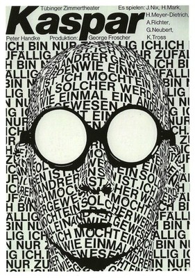 Postcard Frieder and Renata Grindler ''Kaspar'' 1969 MoMA NYC MINT