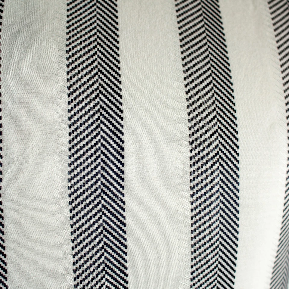 Camisa de hombre ZANELLA gris blanca plateada a rayas talla 16,5, L Foto 2 de 4