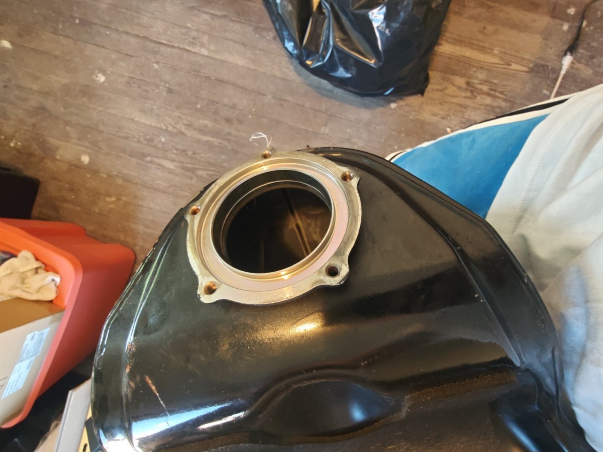 13-25 KAWASAKI NINJA ZX6R ZX636 ZX 636 GAS TANK FUEL PETROL BLACK