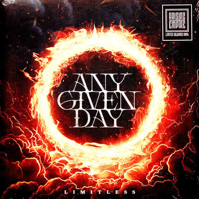Any Given Day - Limitless Orange & Black Splatter Vinyl  (2024 - EU - Original)