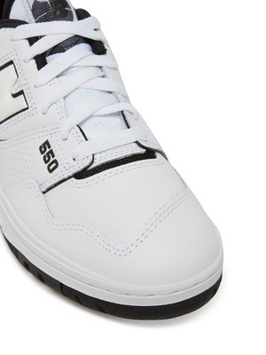New Balance 550 White Black BB550HA1 Men's Unisex Sneakers Shoes 2E Wide