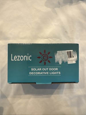 Lezonic Solar Outdoor Decorative Lights