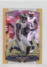 2014 Topps Chrome Mini Gold Refractor 2/10 Tavon Austin #57 0s3