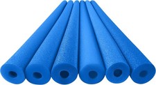Pool Noodles Foam 6 Pack Blue 48in Float Swim...