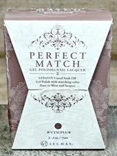 LeChat Perfect Match UV Gel + Nail Polish - PMS114 Utaupia 0.5oz NEW SEALED BOX