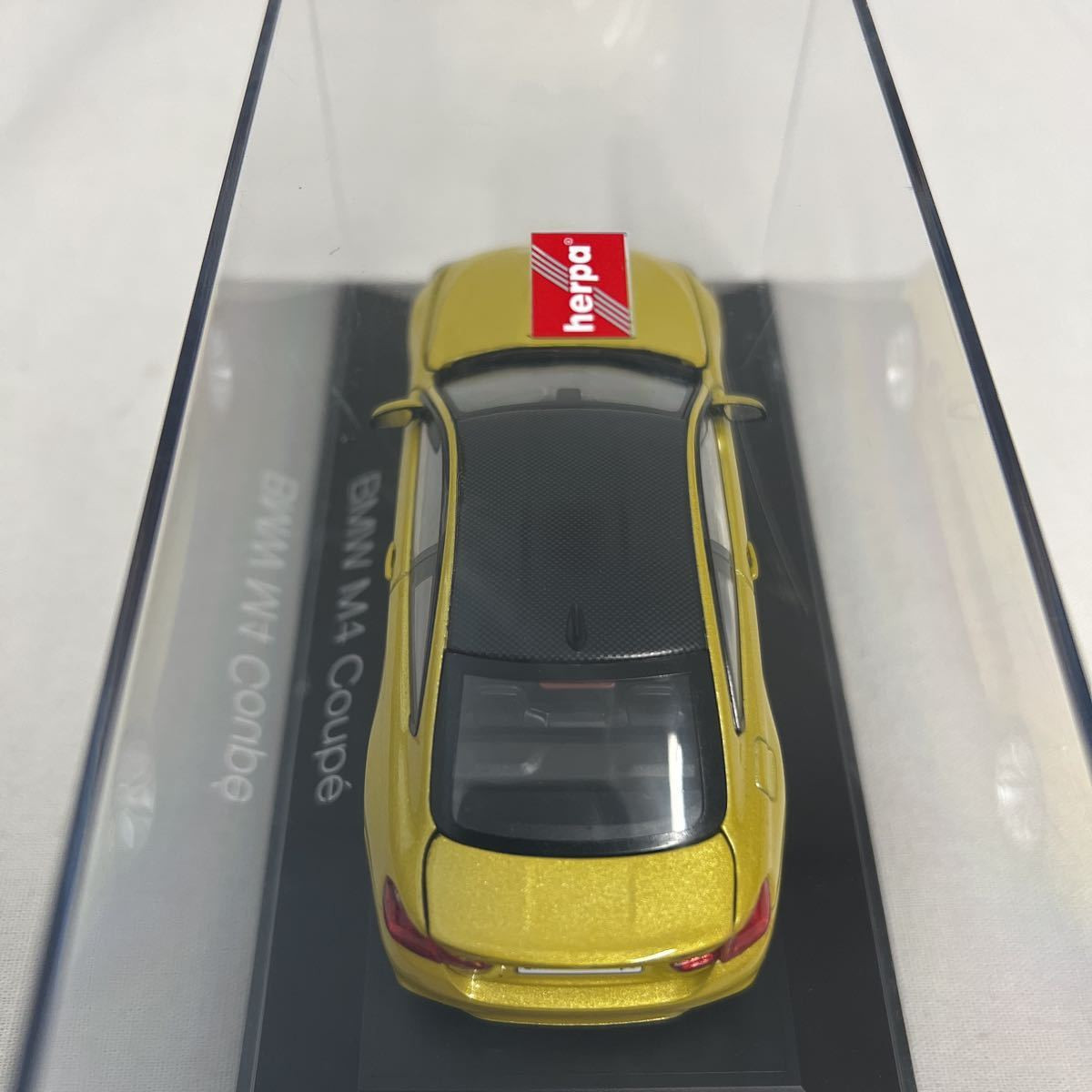 Herpa 1/43 Bmw M4 Coupe F82 Austin Yellow 4 Series Miniature Herpa 1/43 Bmw M4 Coupe F82 Austin Yellow 4 Series Miniature