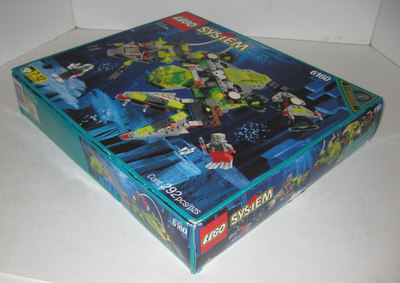 LEGO 6160 Aquazon Sea Scorpion Stingrays w/Box 100% Complete