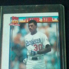 Topps 1987 Jose Offerman Future Star Rookie #587 Los Angeles Dodgers MLB