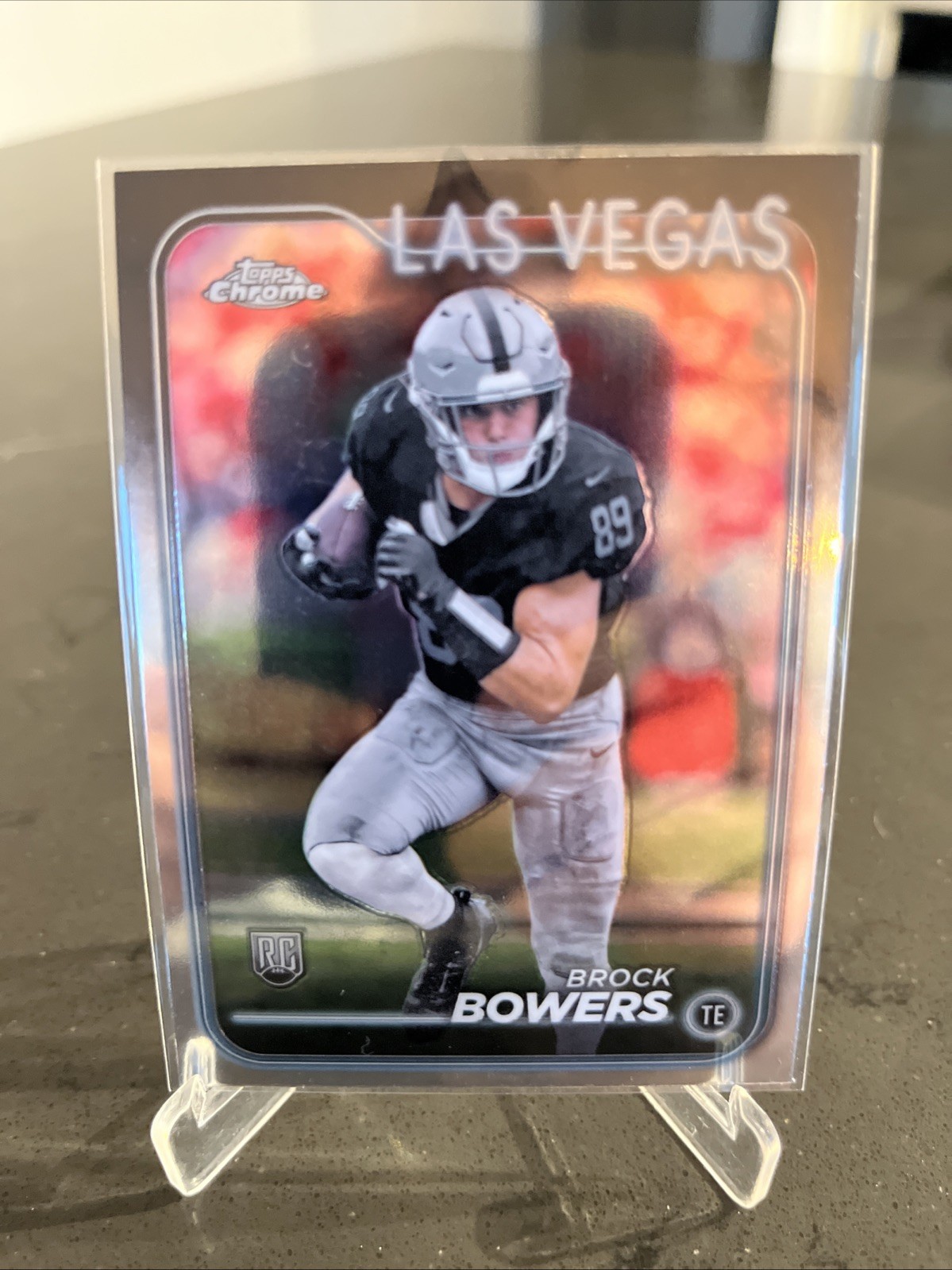 2024 Topps Chrome - Rookies Brock Bowers #207 (RC)
