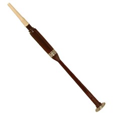 Roosebeck Sheesham Practice Chanter Nickel Plated Ferrule  Sole 19"
