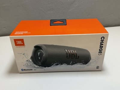 JBL Charge 5 Tragbarer Bluetooth-Lautsprecher - Grau